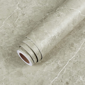 LaCheery Beige Marble Contact Paper for Countertops Waterproof Marble Matte Wallpaper Peel and Stick Bathroom Counter Top Covers Marble Wall Paper for Kitchen Island Dining Table Laundry Room