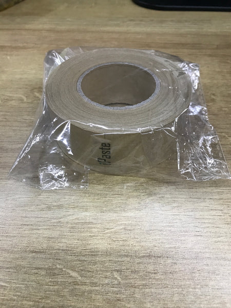 iPaste Hardware 3" x 600' Feet Gummed Paper Water Activated Sealing Carton Box Brown Kraft Packaging Machine Shipping Tape